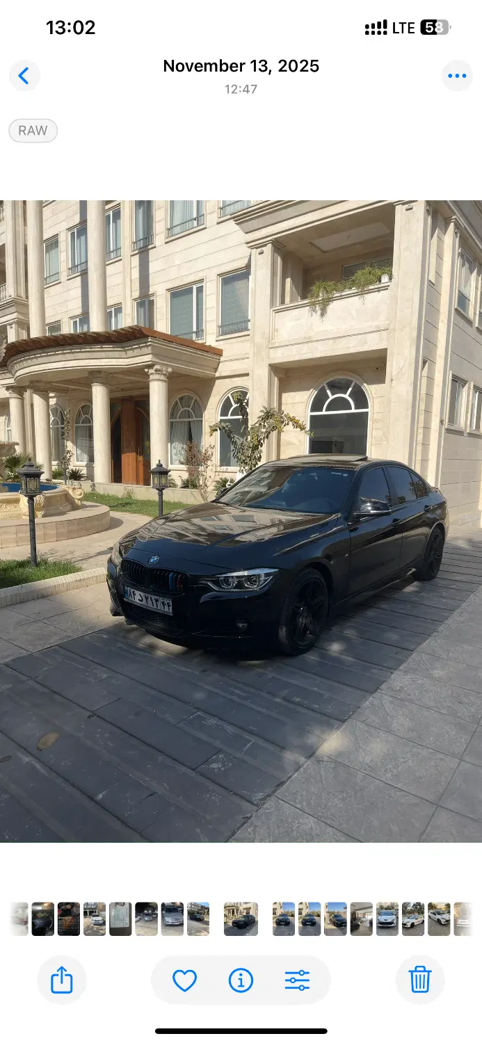 BMW 320 2018|خودرو سواری و وانت|کرج, چمران|دیوار