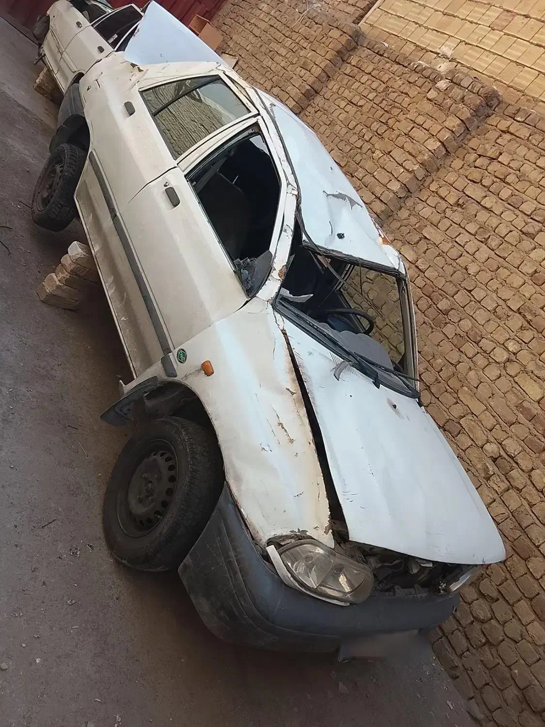 پراید ۹۳ دوگانه فابریک تصادفی|خودرو سواری و وانت|قم, علی آباد|دیوار