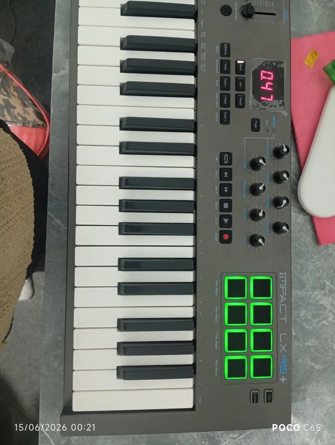 nektar impact LX49+|پیانو، کیبورد، آکاردئون|تهران, هاشمی|دیوار