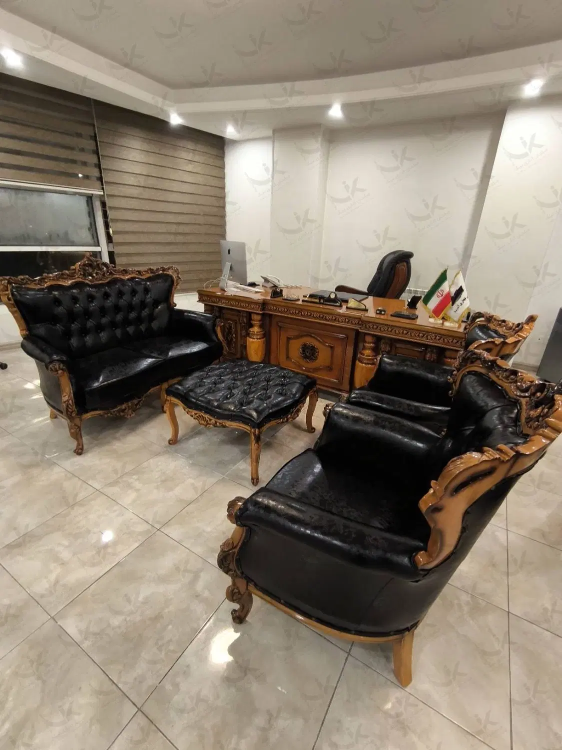 مبلمان اداری سلطنتی /میز مدیریت سلطنتی|دفتر کار|تهران, یافت آباد جنوبی|دیوار