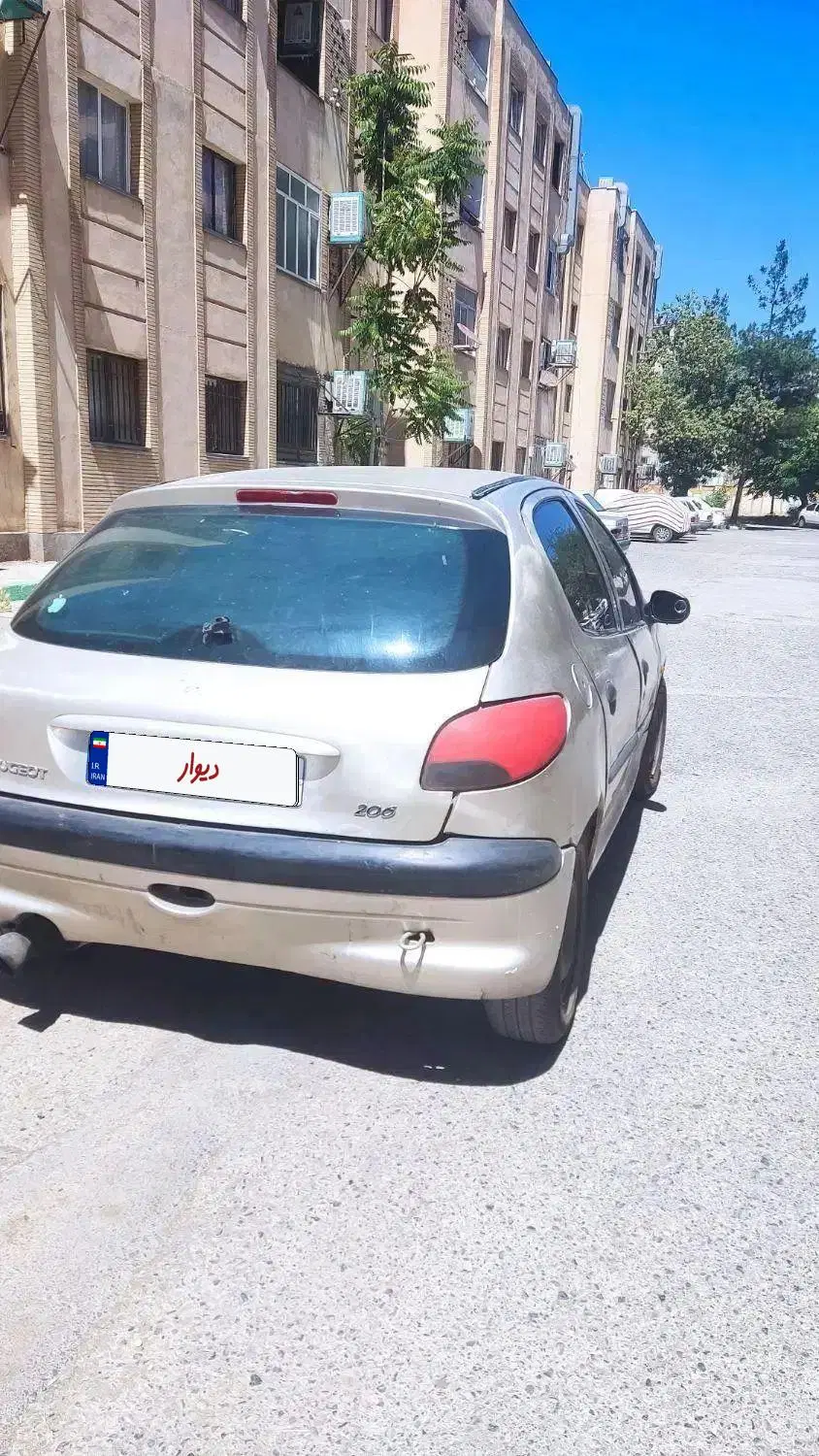 206 مدل 82|خودرو سواری و وانت|کرمانشاه, |دیوار