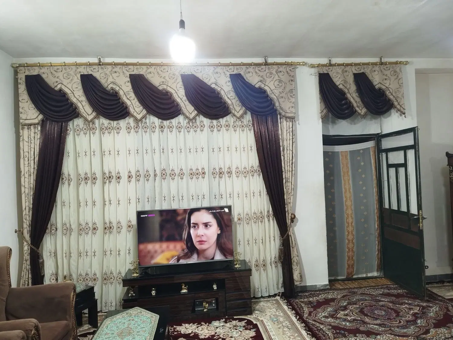 پرده|پرده، رانر، رومیزی|کنگاور, |دیوار