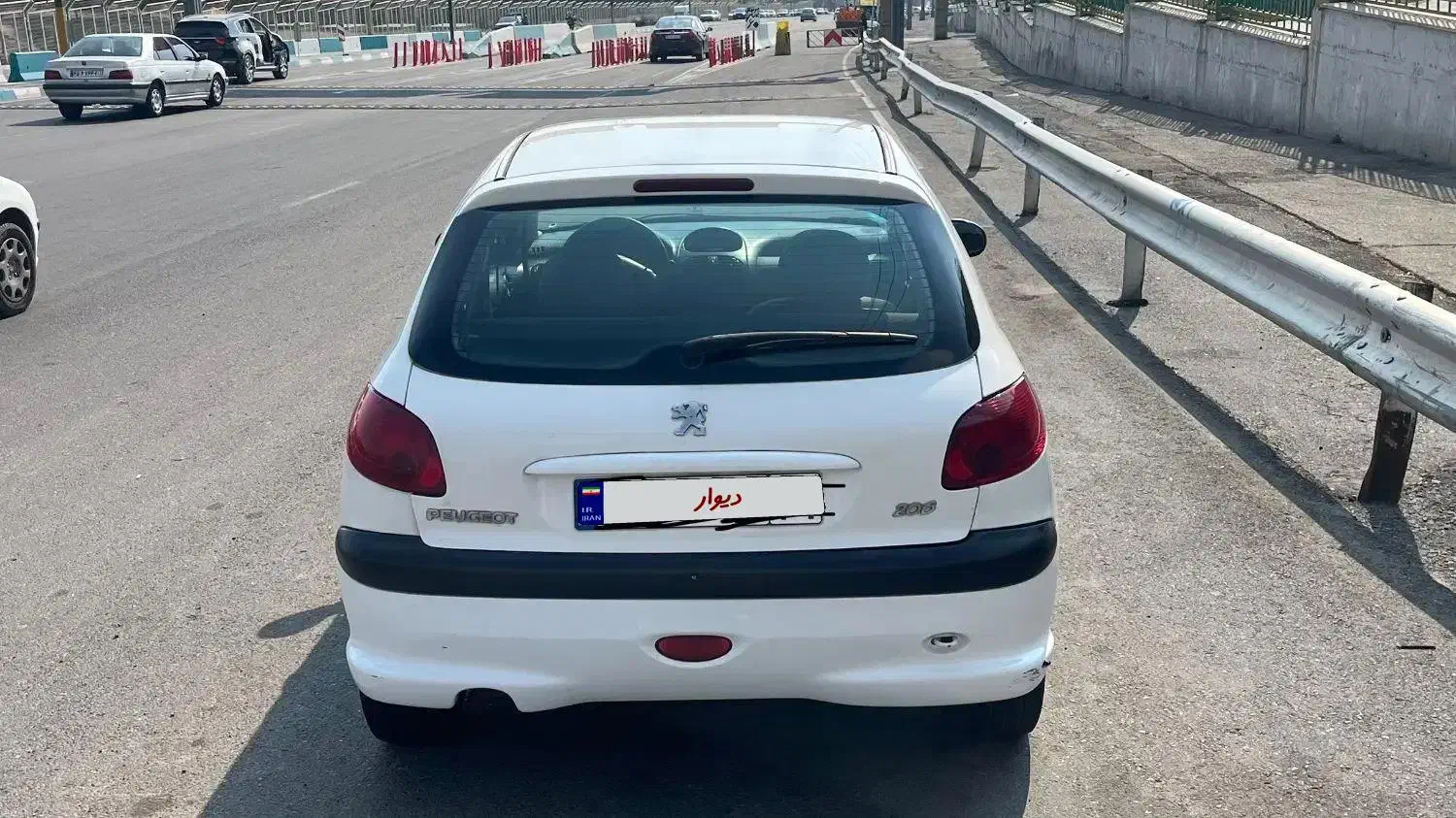 پژو ۲۰۶ تیپ ۲|خودرو سواری و وانت|پردیس, شهرک صنعتی خرمدشت فاز ۷|دیوار