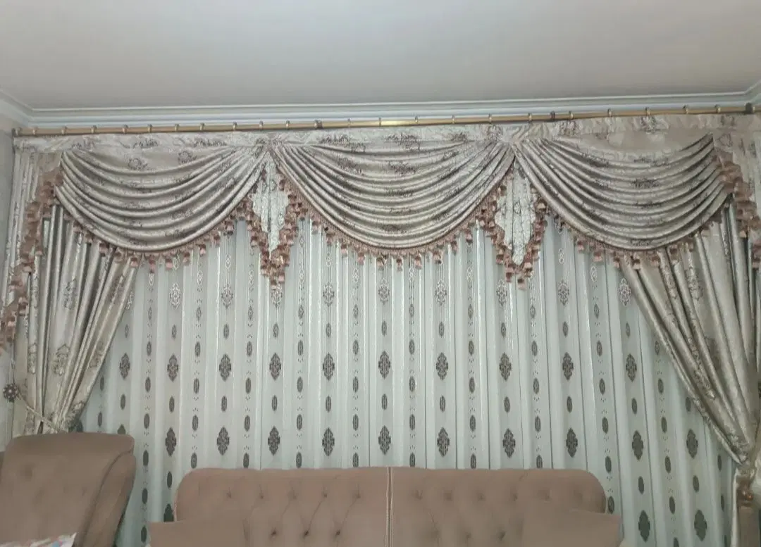 پرده|پرده، رانر، رومیزی|نیشابور, گمنام غربی|دیوار