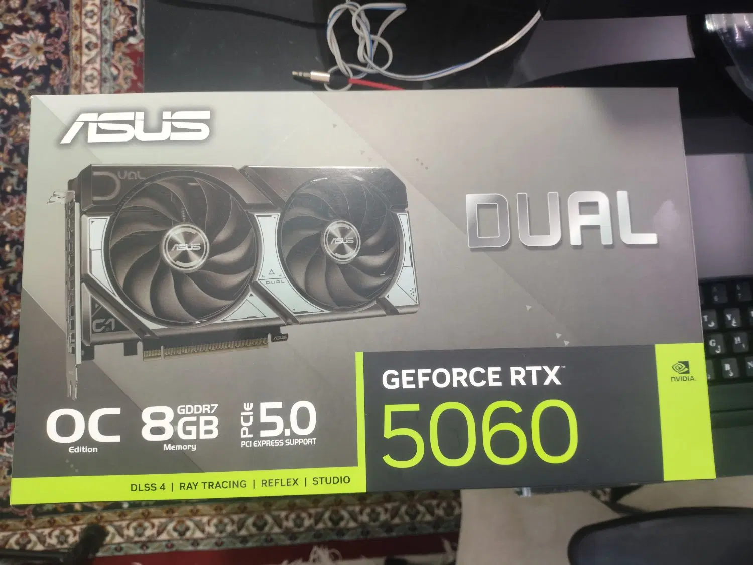 RTX 5060 OC ASUS|قطعات و لوازم جانبی رایانه|اصفهان, ارغوانیه|دیوار