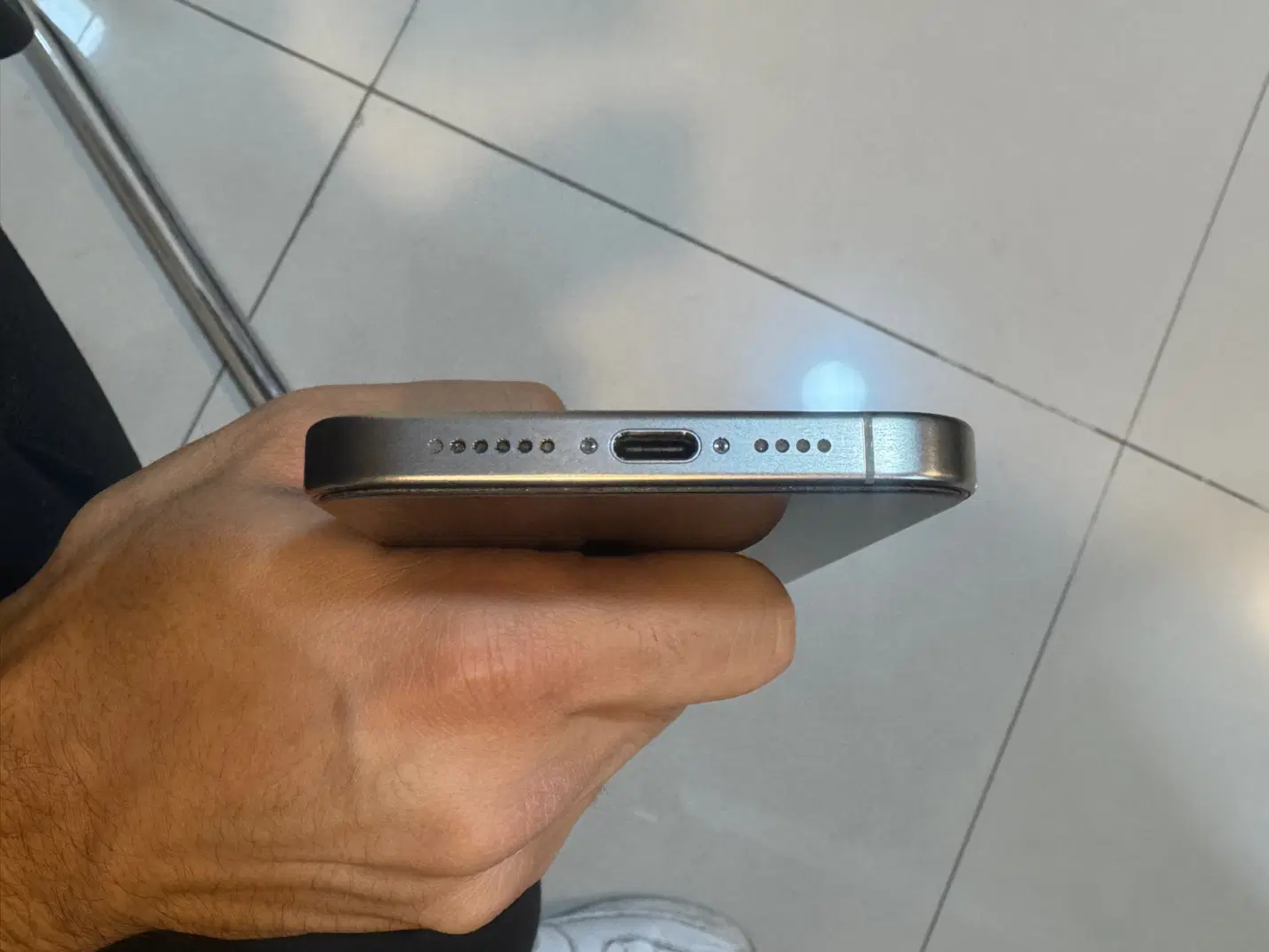 Iphone 15 pro max 256 zaa rigster|موبایل|مشهد, هنرستان|دیوار