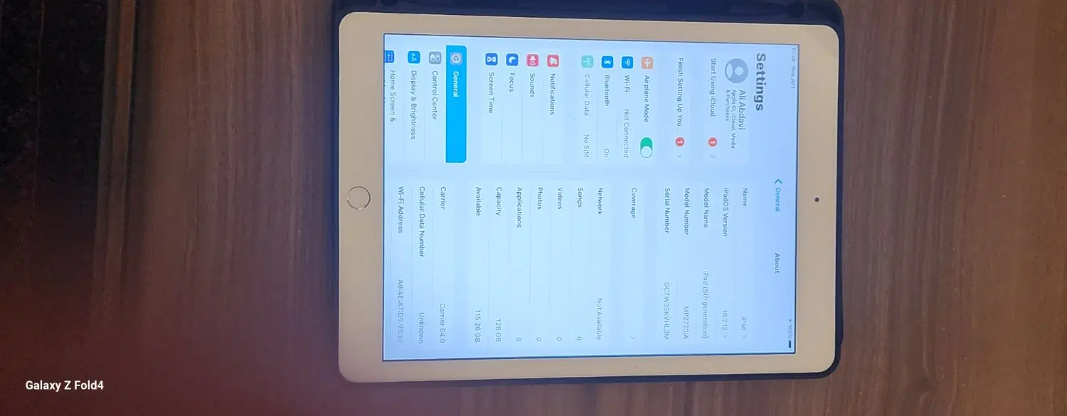 Apple ipad 5th  generation|تبلت|تبریز, |دیوار