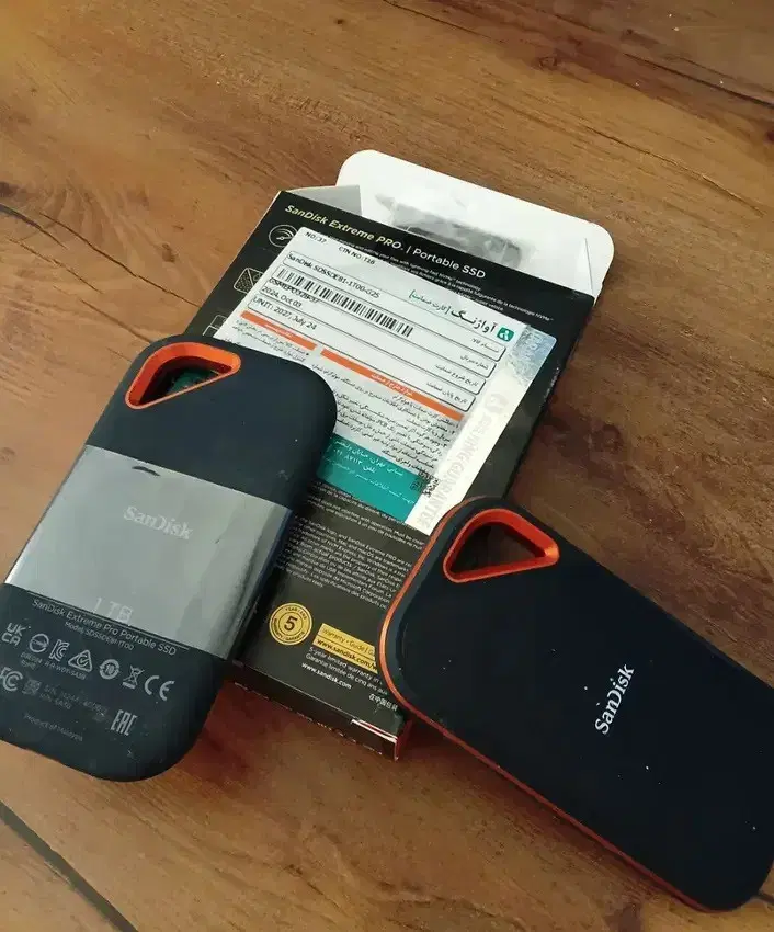 SSD M2 990PRO 1 +  SSD Sandisk 1tb USB C|قطعات و لوازم جانبی رایانه|تهران, شیخ هادی|دیوار