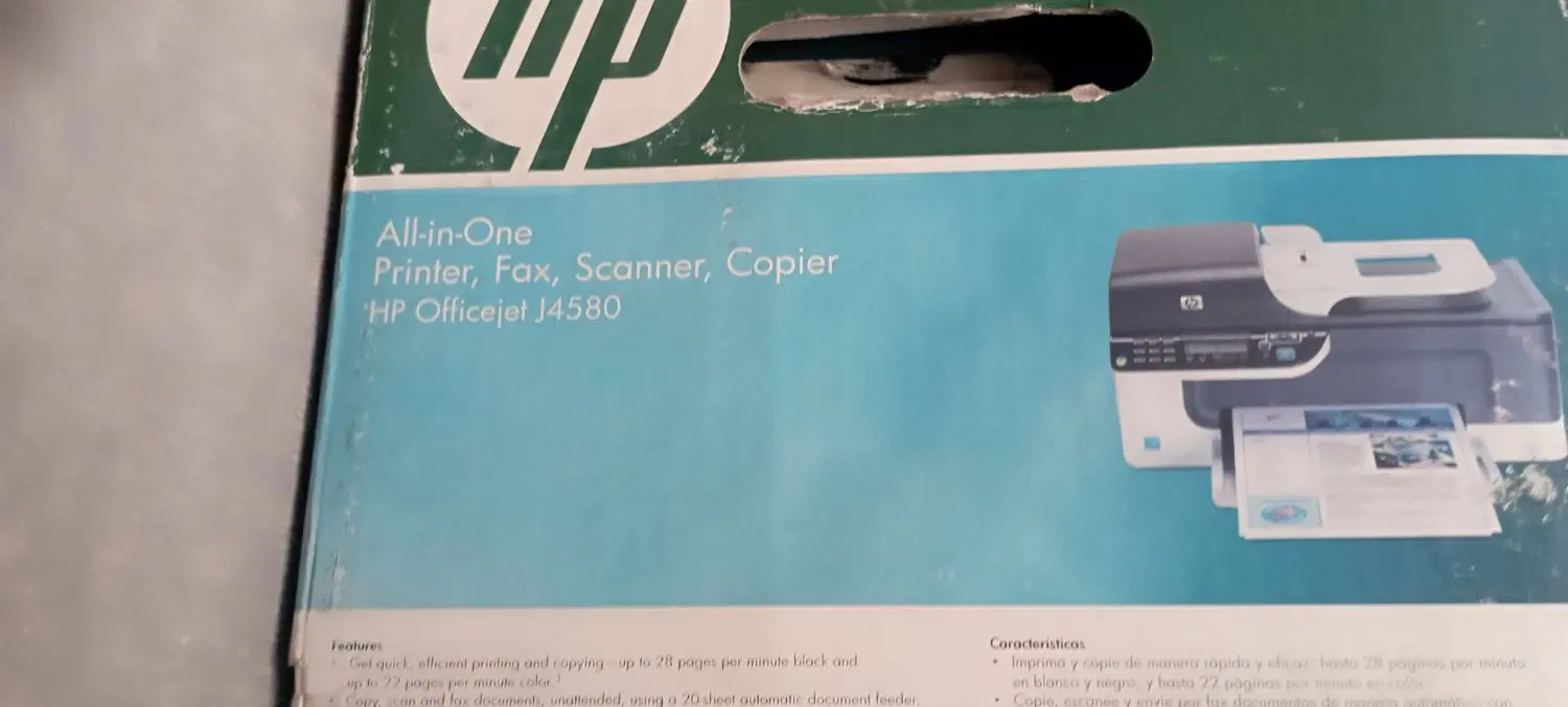 hp4580|پرینتر، اسکنر، کپی، فکس|نجف‌آباد, شریعتی|دیوار