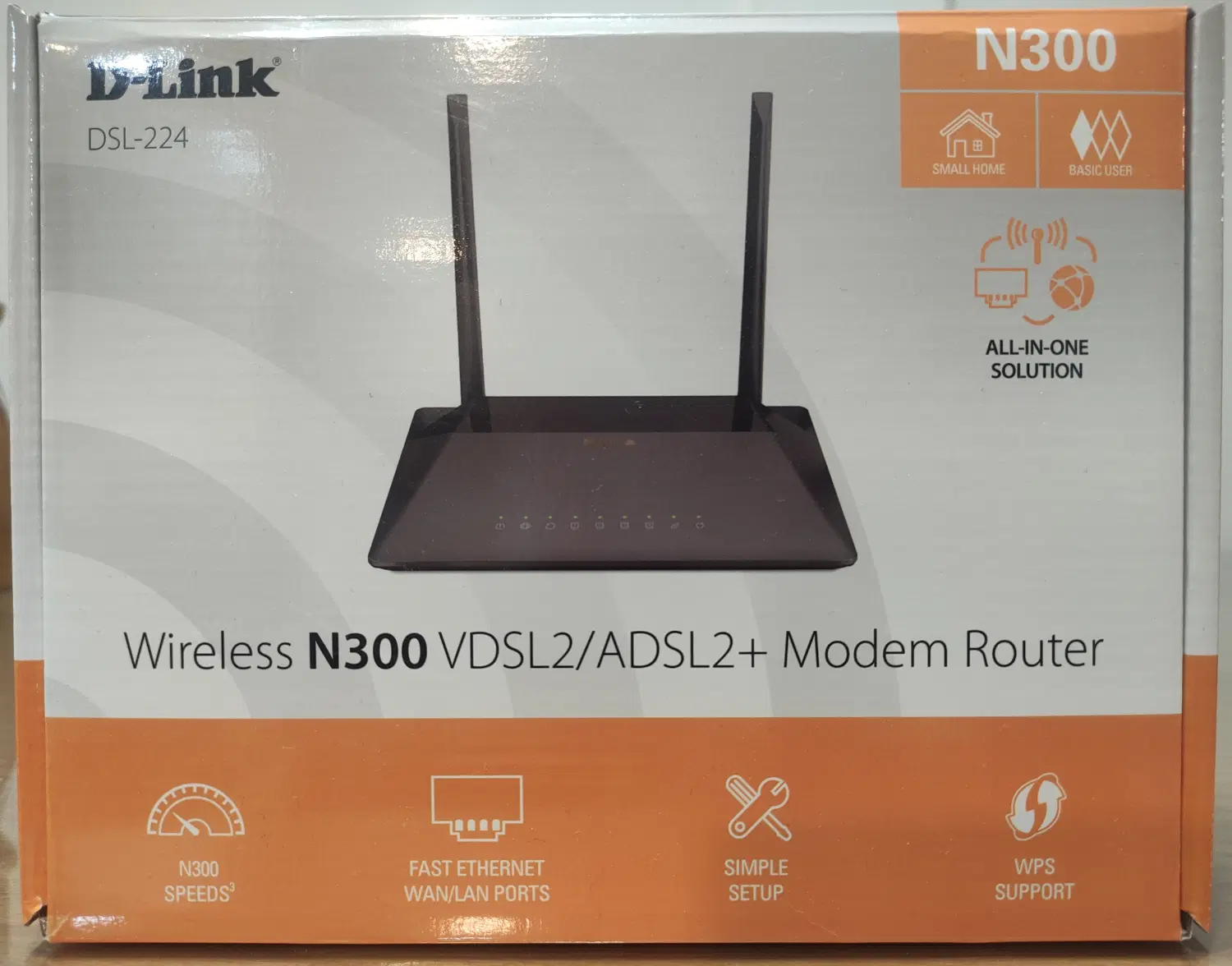 مودم D-Link DSL-224|مودم و تجهیزات شبکه|شیراز, قدوسی غربی|دیوار