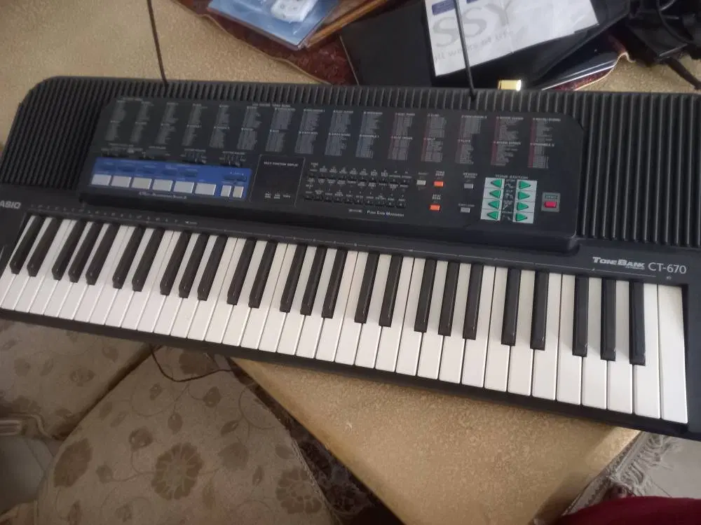Casio ct670|پیانو، کیبورد، آکاردئون|کرج, شهرک آسمان|دیوار