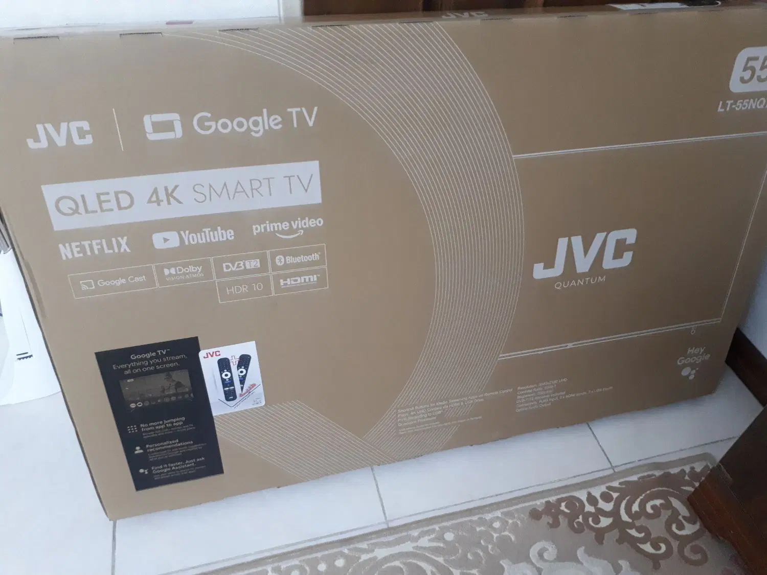 QLED JVC NQ7125|تلویزیون و پروژکتور|کرج, جهان‌شهر|دیوار