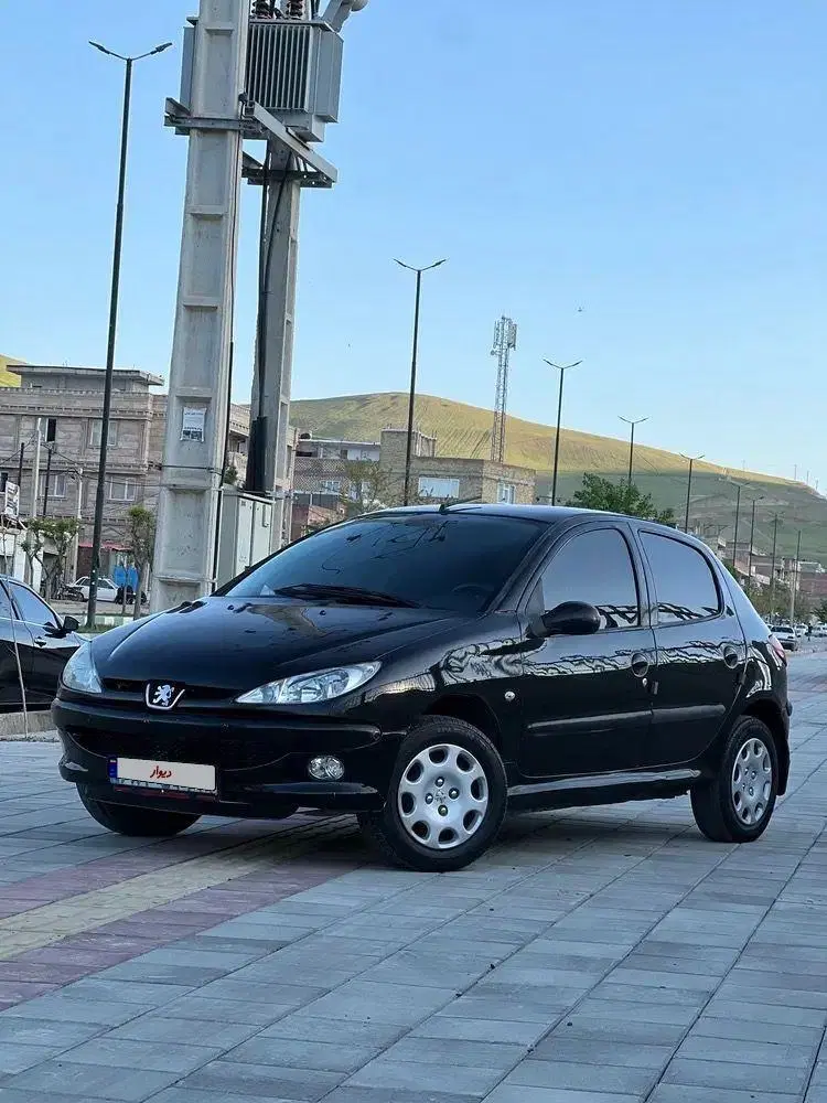 206مدل 88|خودرو سواری و وانت|مهاباد (آذربایجان غربی), |دیوار