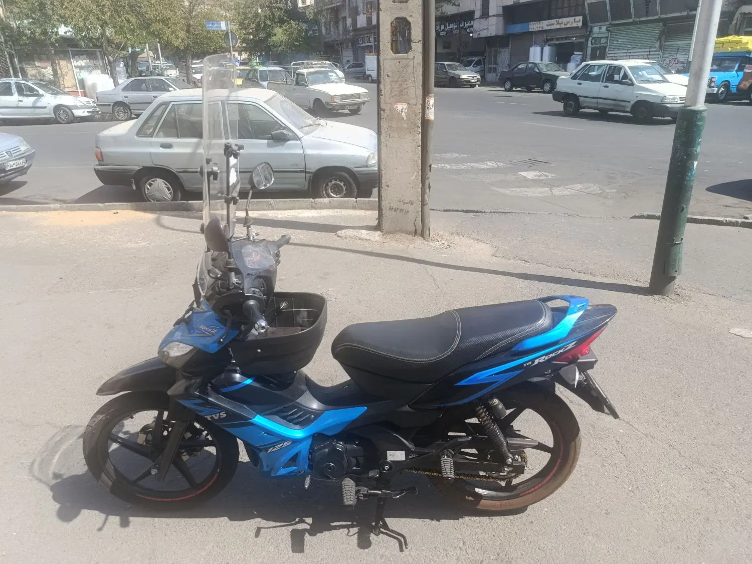 tvs125|موتورسیکلت|تهران, اسکندری|دیوار