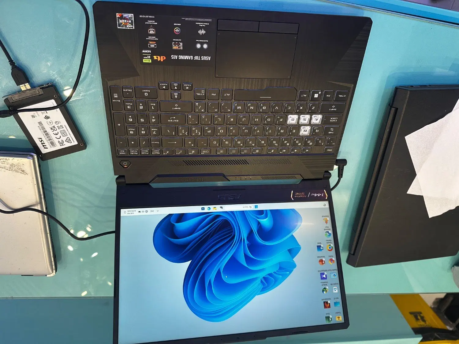 asus tuf gaming A15|رایانه همراه|آمل, |دیوار