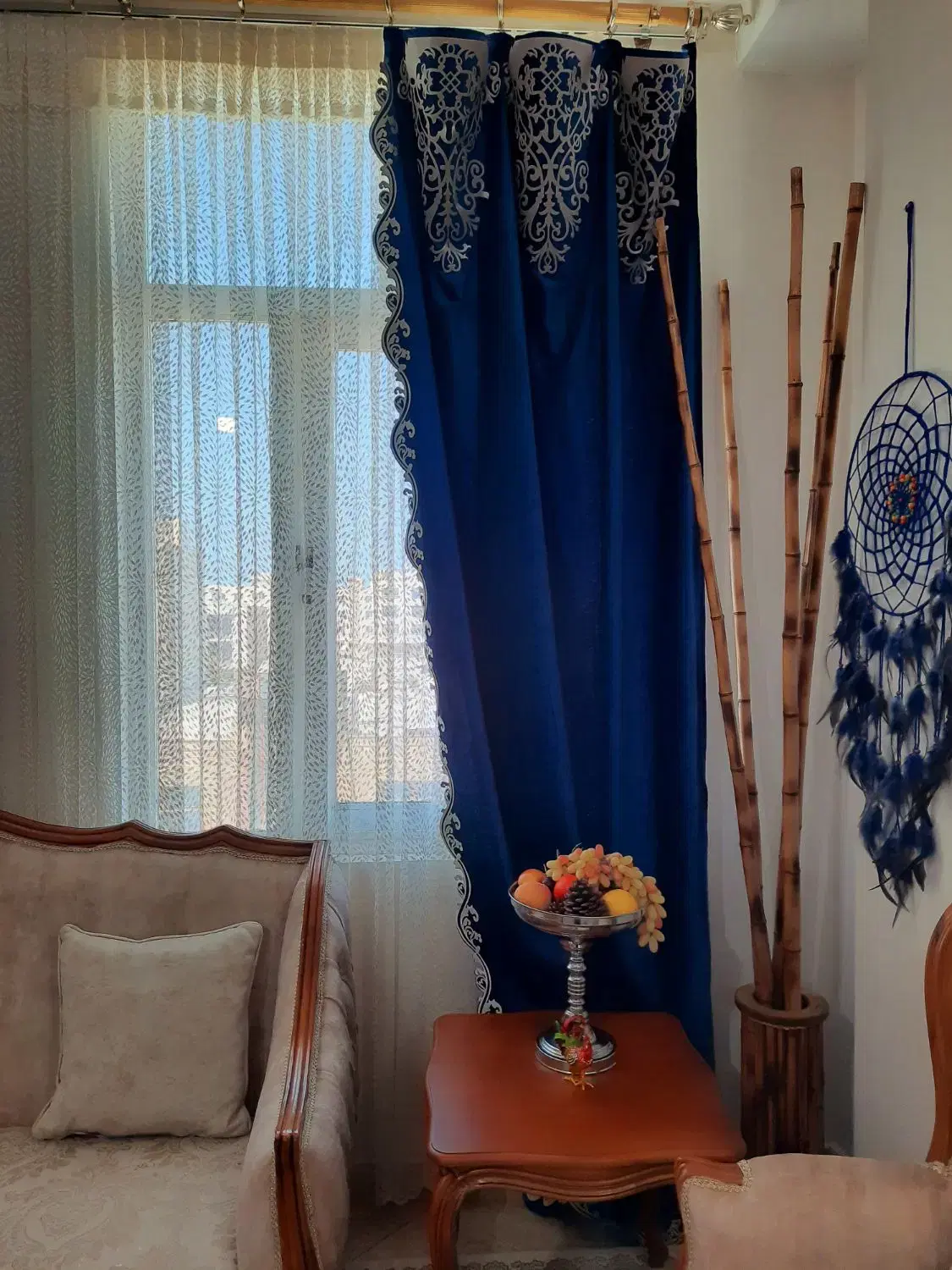 پرده|پرده، رانر، رومیزی|دورود, |دیوار