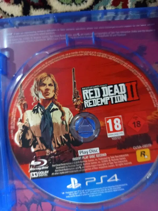 دیسک ps4 REDEAD|کنسول، بازی ویدئویی و آنلاین|بندر کنگان, |دیوار