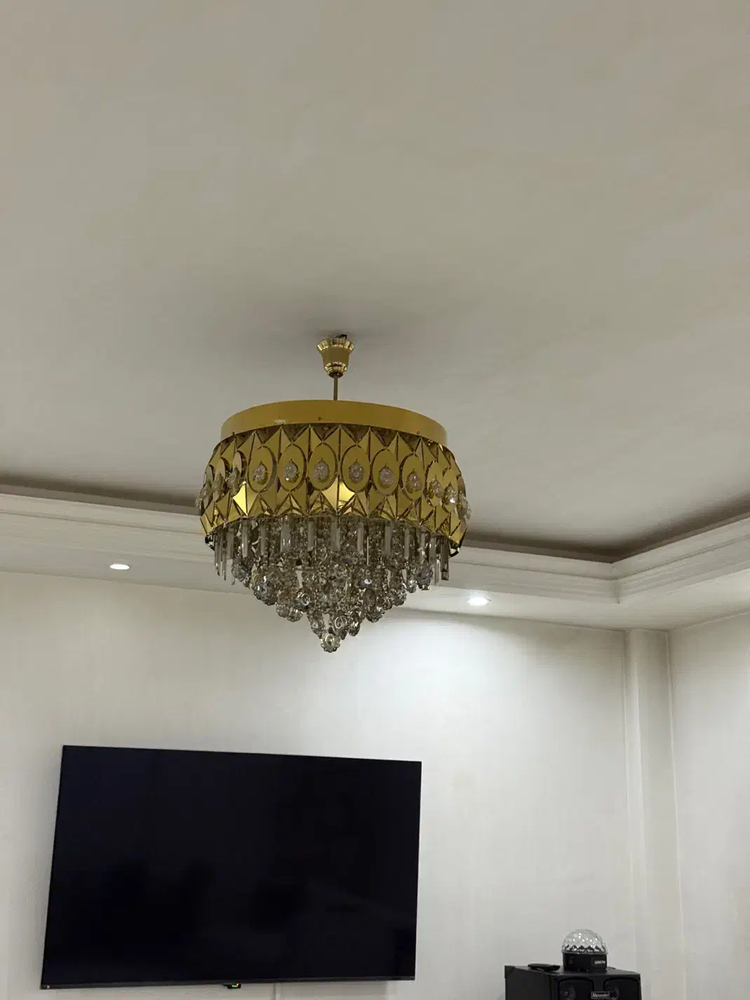 لوستر|لوستر و چراغ آویز|تهران, مینابی|دیوار