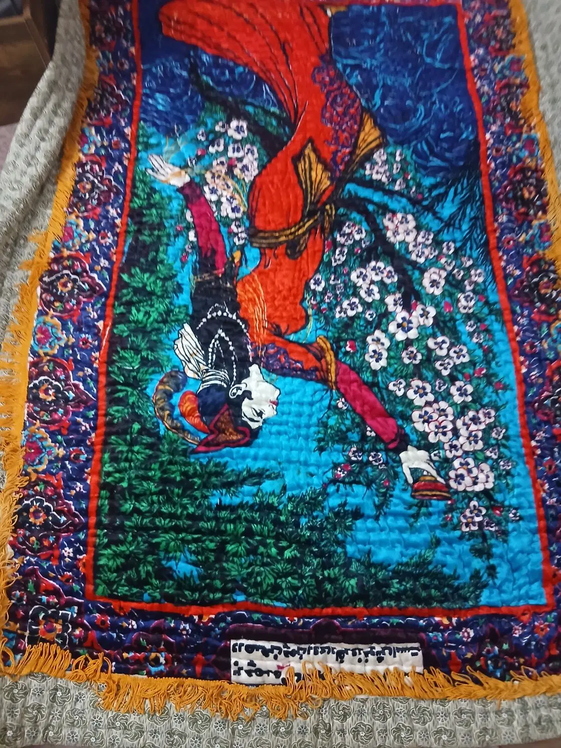 لحاف کرسی|رختخواب، بالش، پتو|کاشان, فاز ۲ ناجی آباد|دیوار