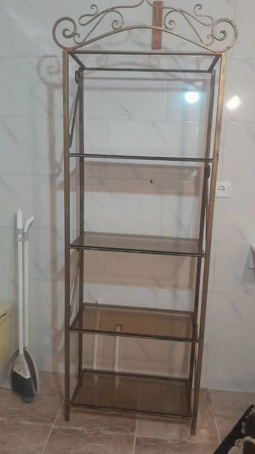 رگال فلزی|کتابخانه، شلف، قفسههای دیواری|خسروشاه, |دیوار