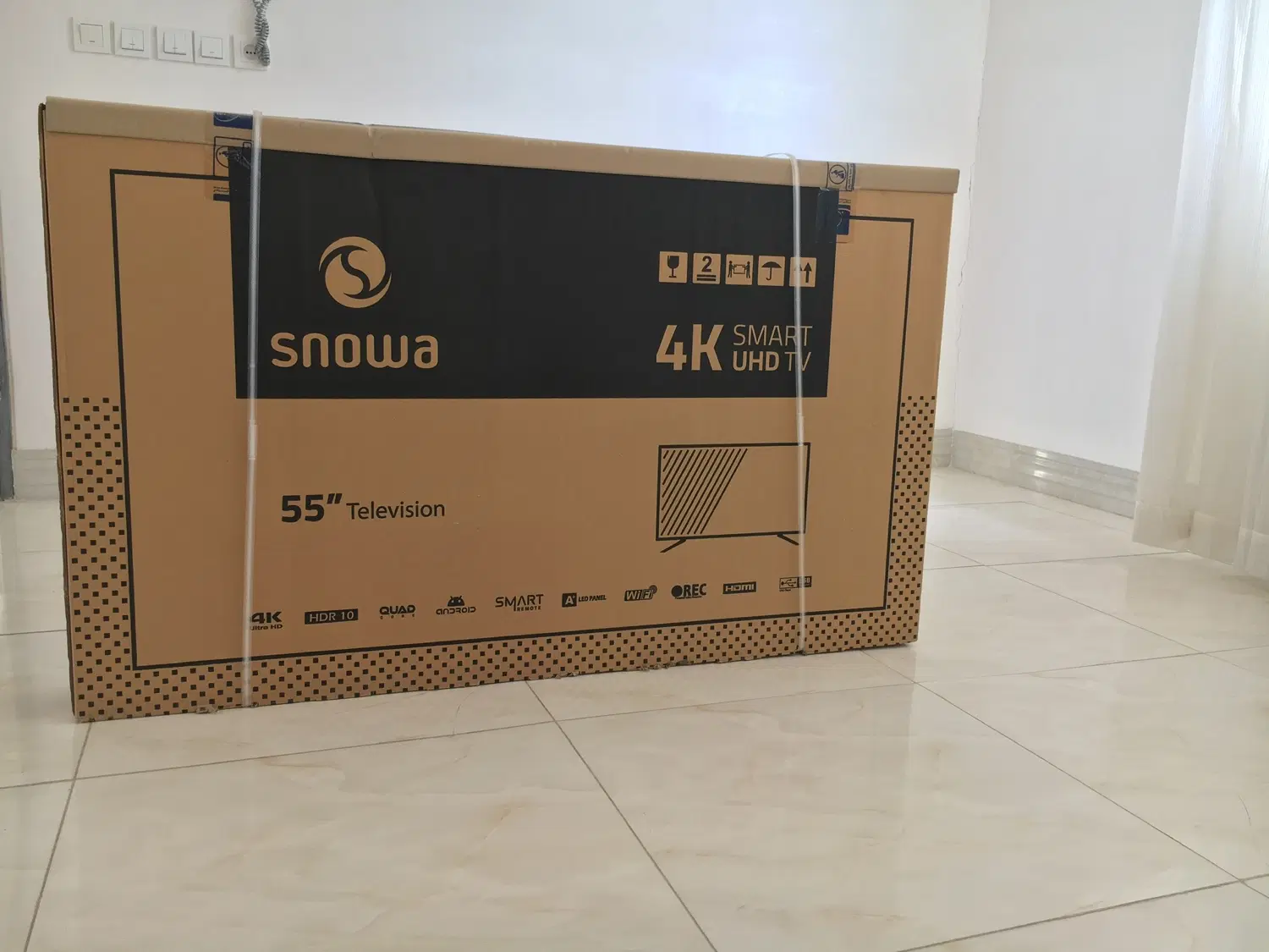 SNOWA 55 SSD-55SK610UD|تلویزیون و پروژکتور|کرمانشاه, |دیوار