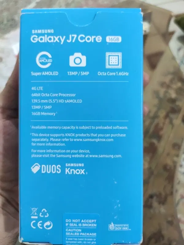 Samsung Galaxy J7 Core 16 GB - 2 sim|موبایل|شیروان (خراسان), |دیوار