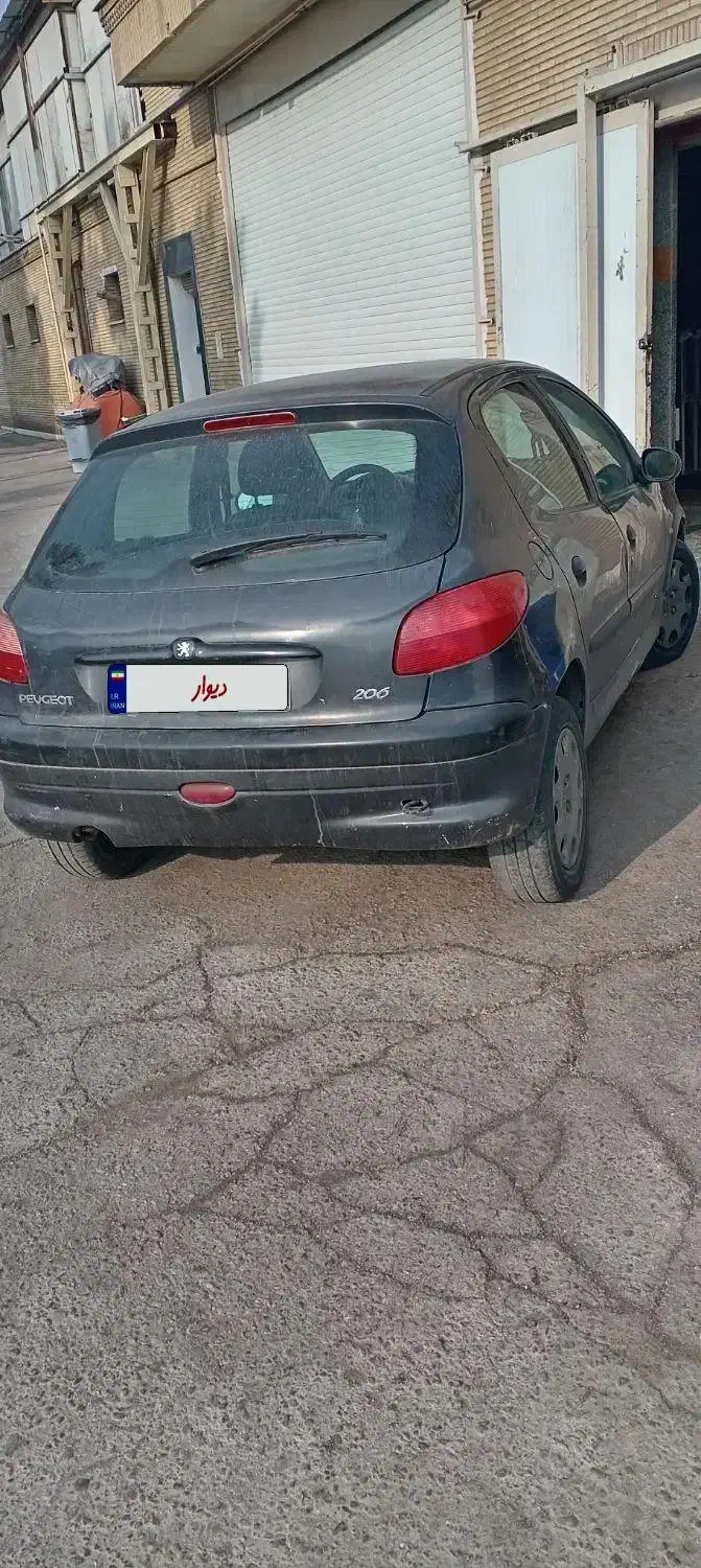 ماشین 206|خودرو سواری و وانت|قم, شهید صیاد شیرازی|دیوار