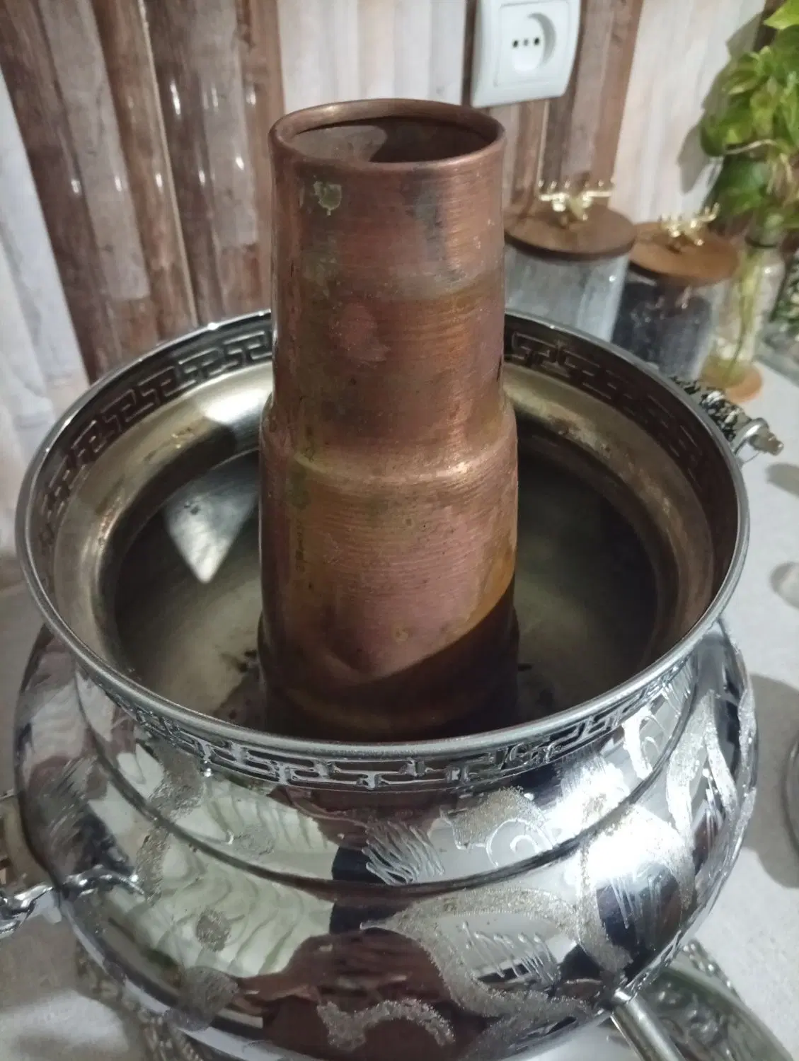 سماور|سماور، چایساز، قهوهساز|مشکیندشت, |دیوار