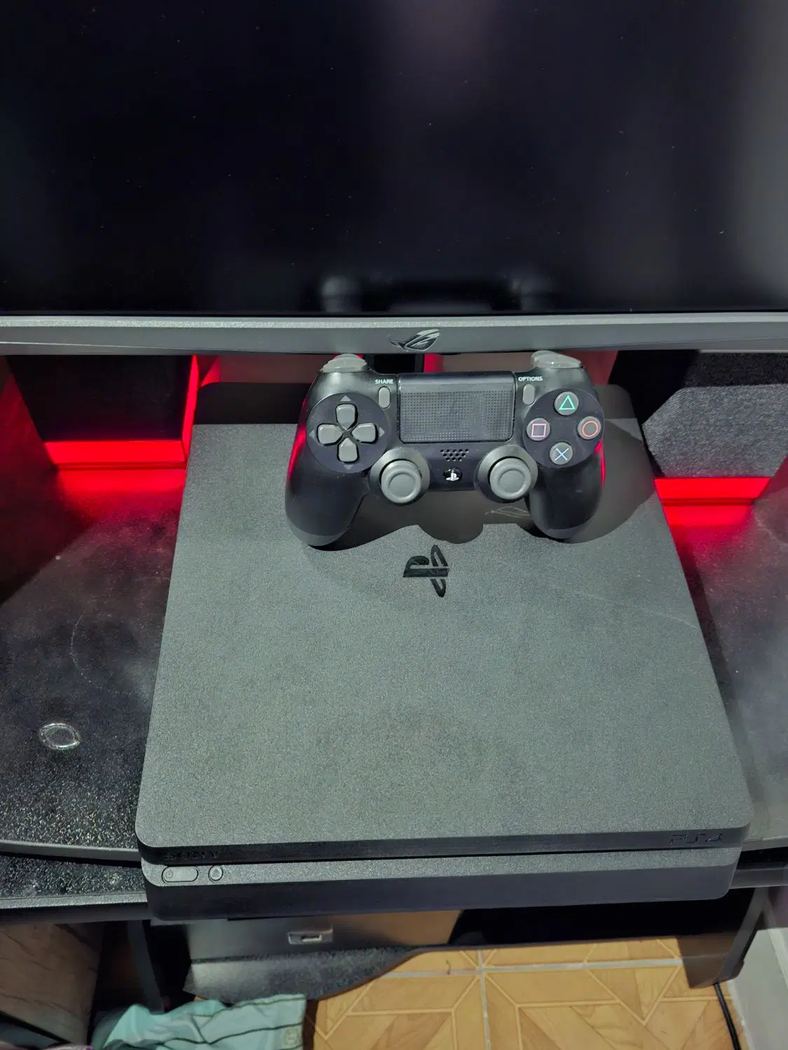 ps4 slim|کنسول، بازی ویدئویی و آنلاین|تهران, جنتآباد جنوبی|دیوار