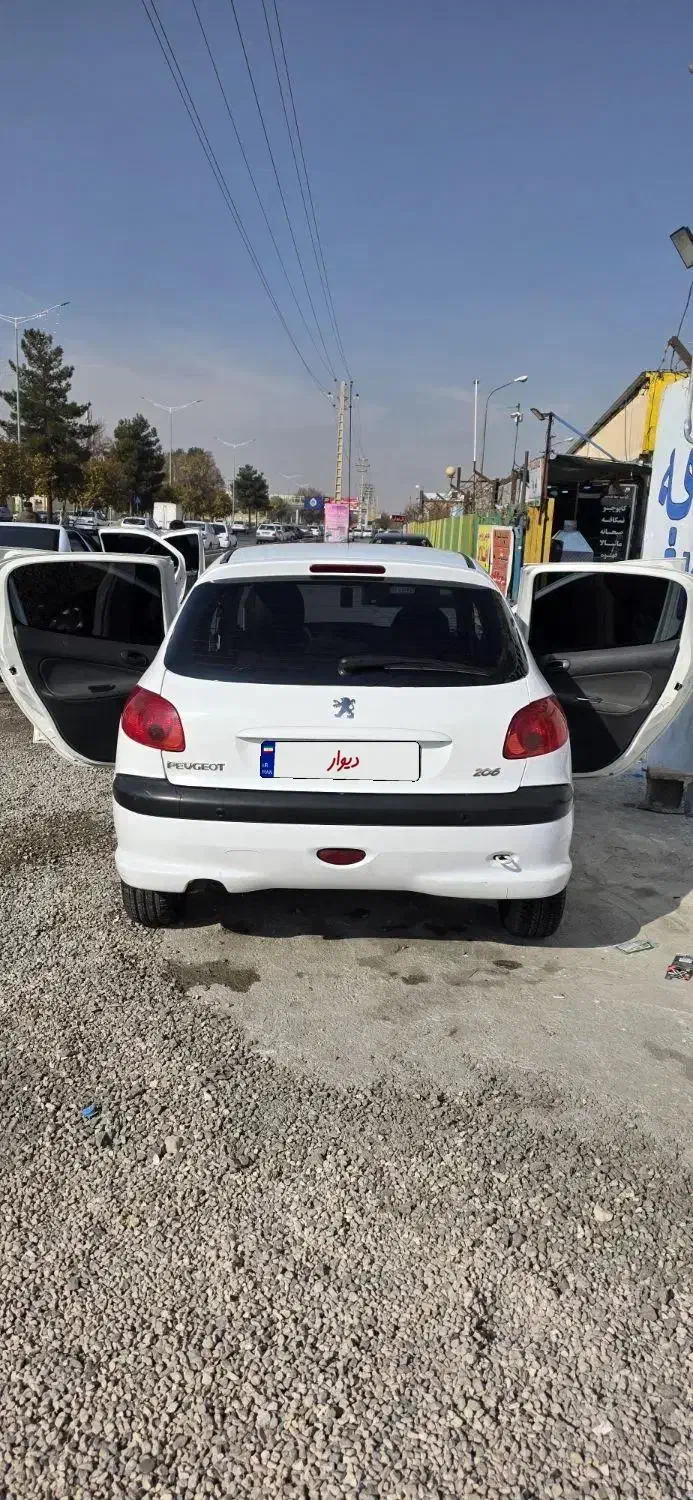 206 تیپ 5 مدل 96.|خودرو سواری و وانت|شاهینشهر, مسکن مهر|دیوار