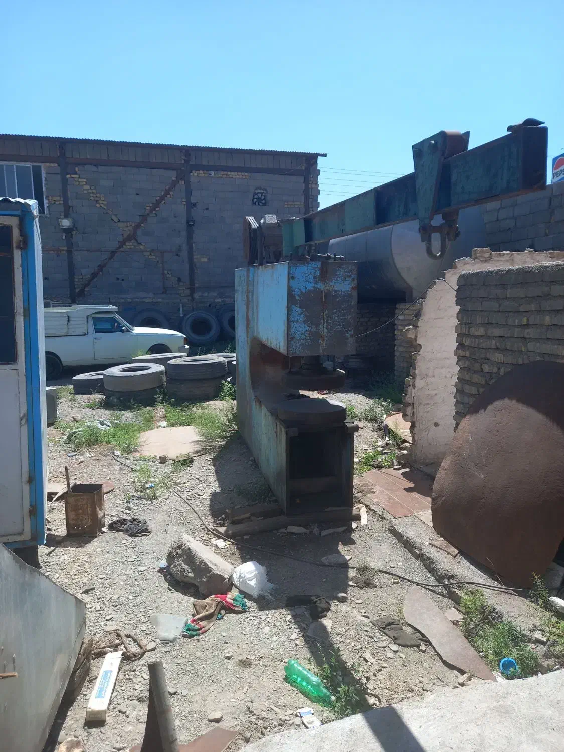 پرس ۱۰۰تنی هیدرولیک عدسی تانکر|ماشین‌آلات صنعتی|مشهد, عیدگاه|دیوار