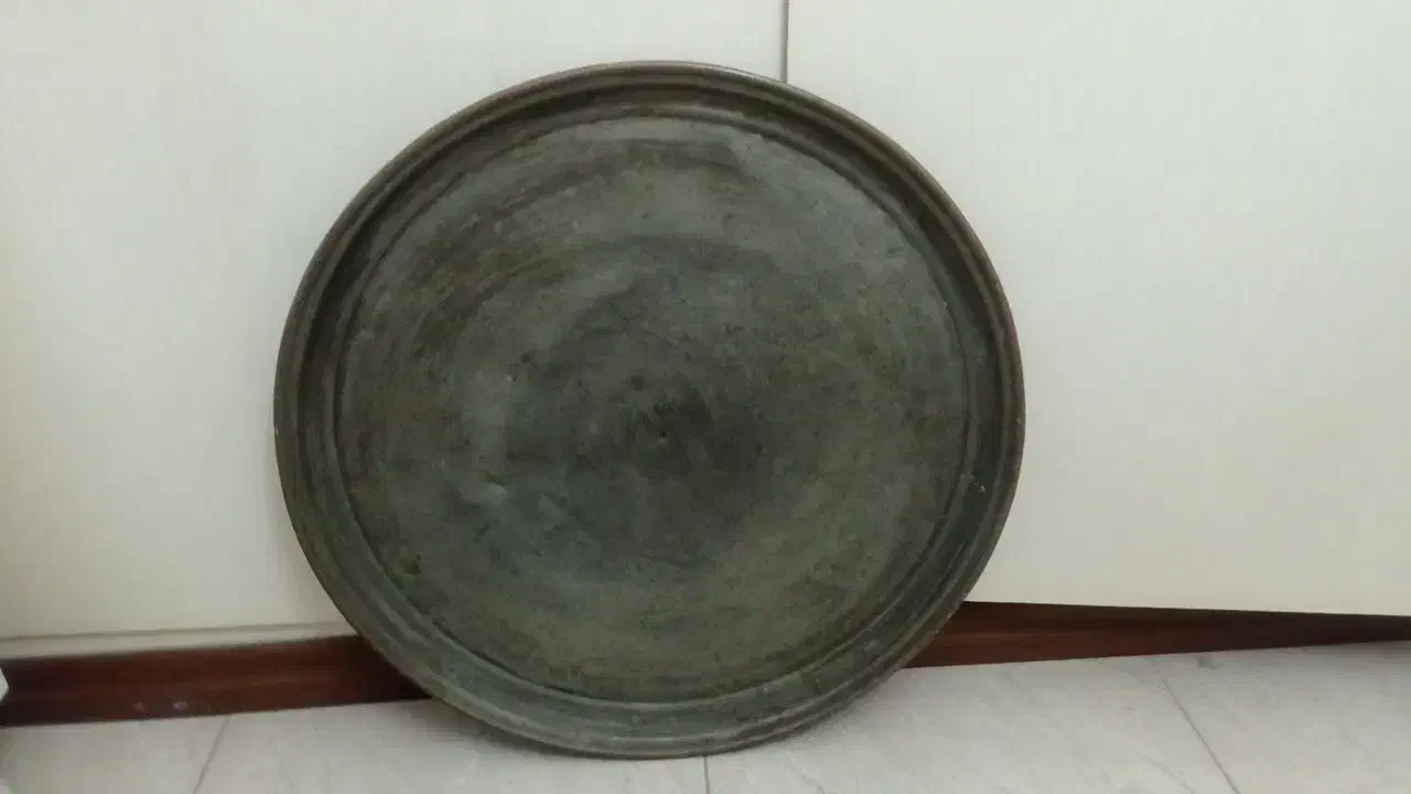 سینی مسی|کلکسیون اشیاء عتیقه|تهران, شهرک شریعتی|دیوار