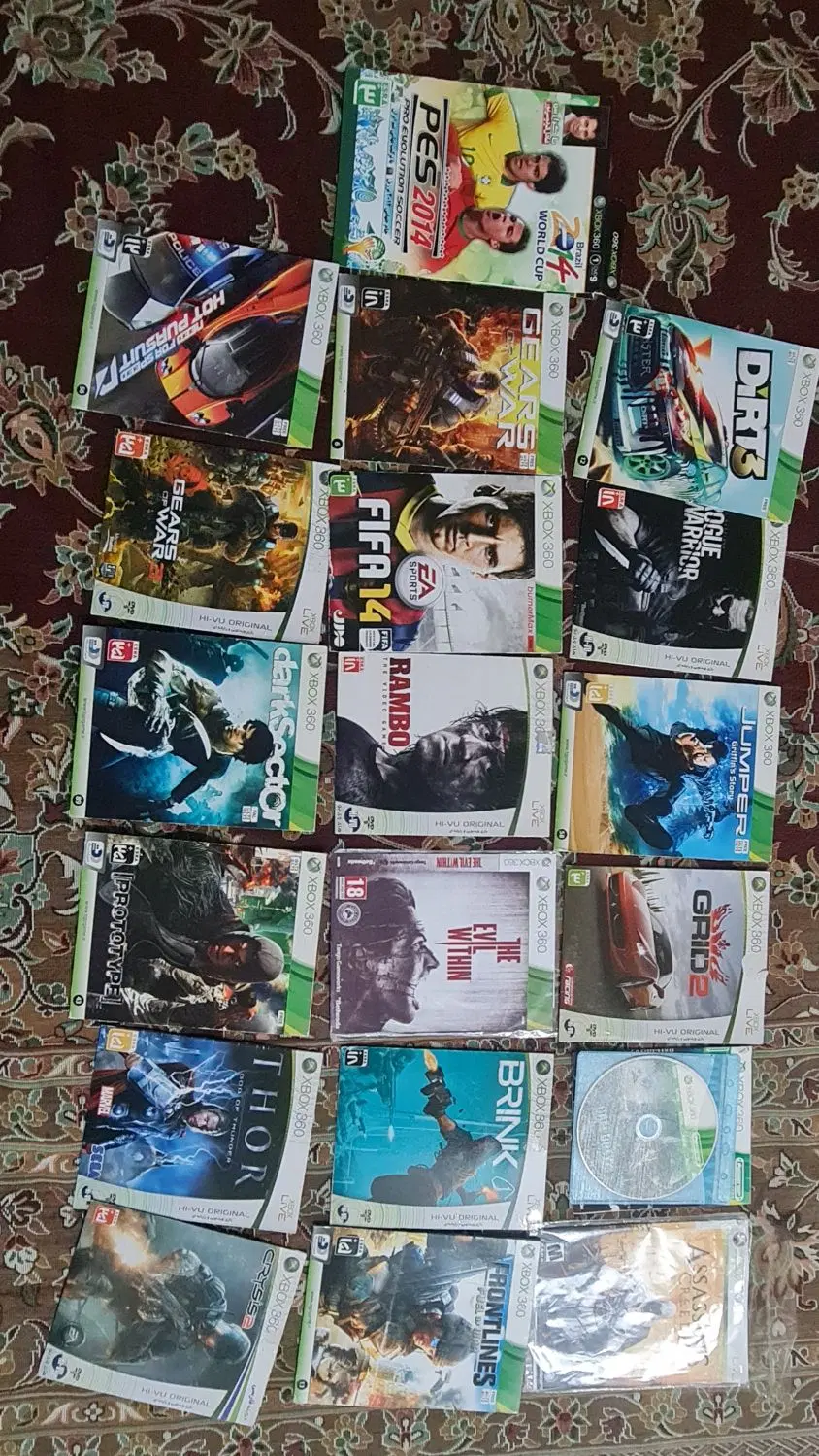 cd xbox 360|کنسول، بازی ویدئویی و آنلاین|تهران, اوقاف|دیوار