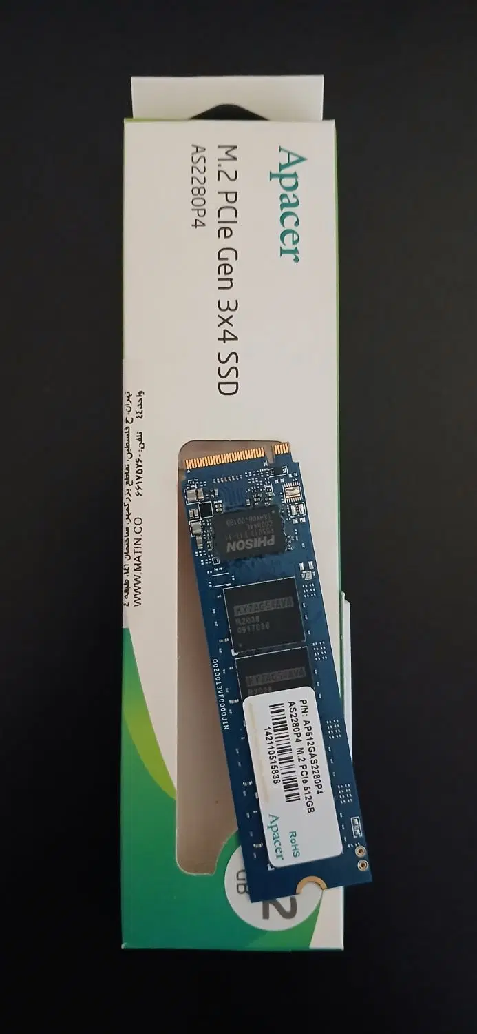 SSD M2 Apacer 512G|قطعات و لوازم جانبی رایانه|کرمانشاه, |دیوار