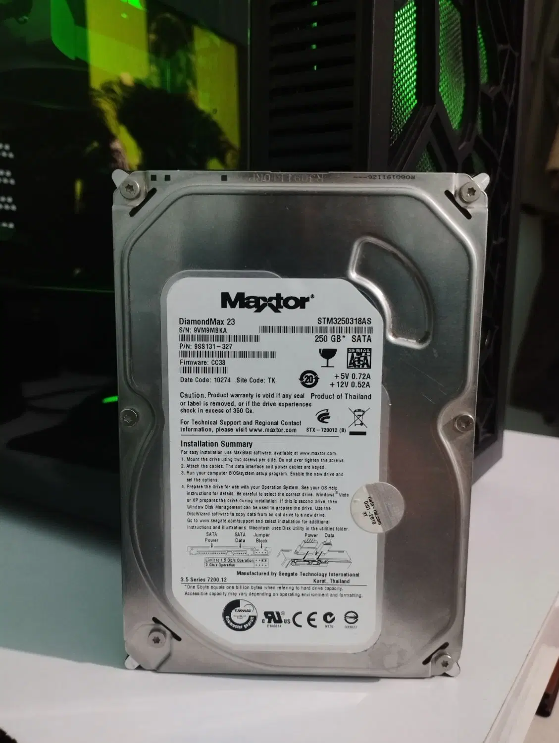 هارد gb 250 hdd|قطعات و لوازم جانبی رایانه|ایذه, |دیوار