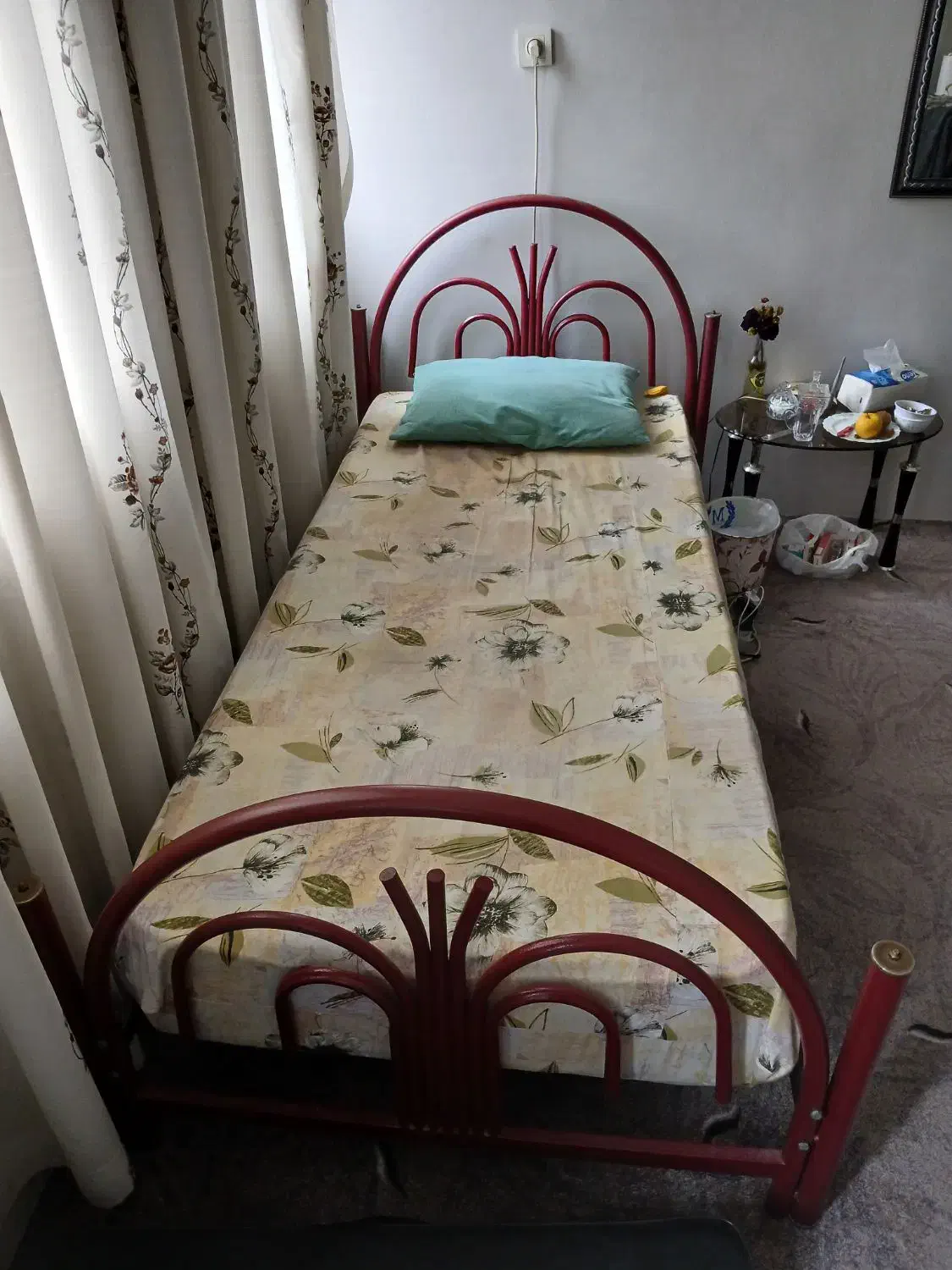 تخت تشک۱نفره سرخکن بدون روغن ویداس تلویزیون فرش|تخت و سرویس خواب|مشهد, ابوذر|دیوار