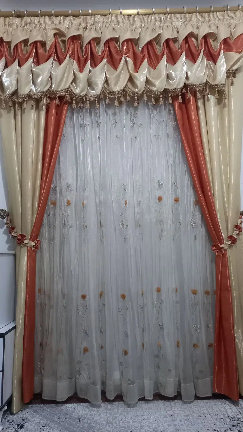 پرده|پرده، رانر، رومیزی|مینودشت, |دیوار