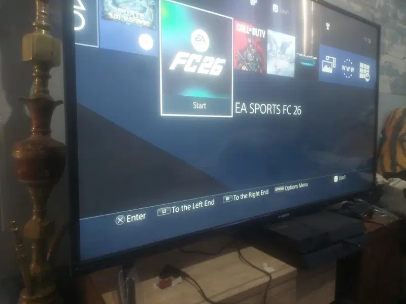 ps4 fat 500gig tv x.vision|کنسول، بازی ویدئویی و آنلاین|تهران, شهرک نفت|دیوار