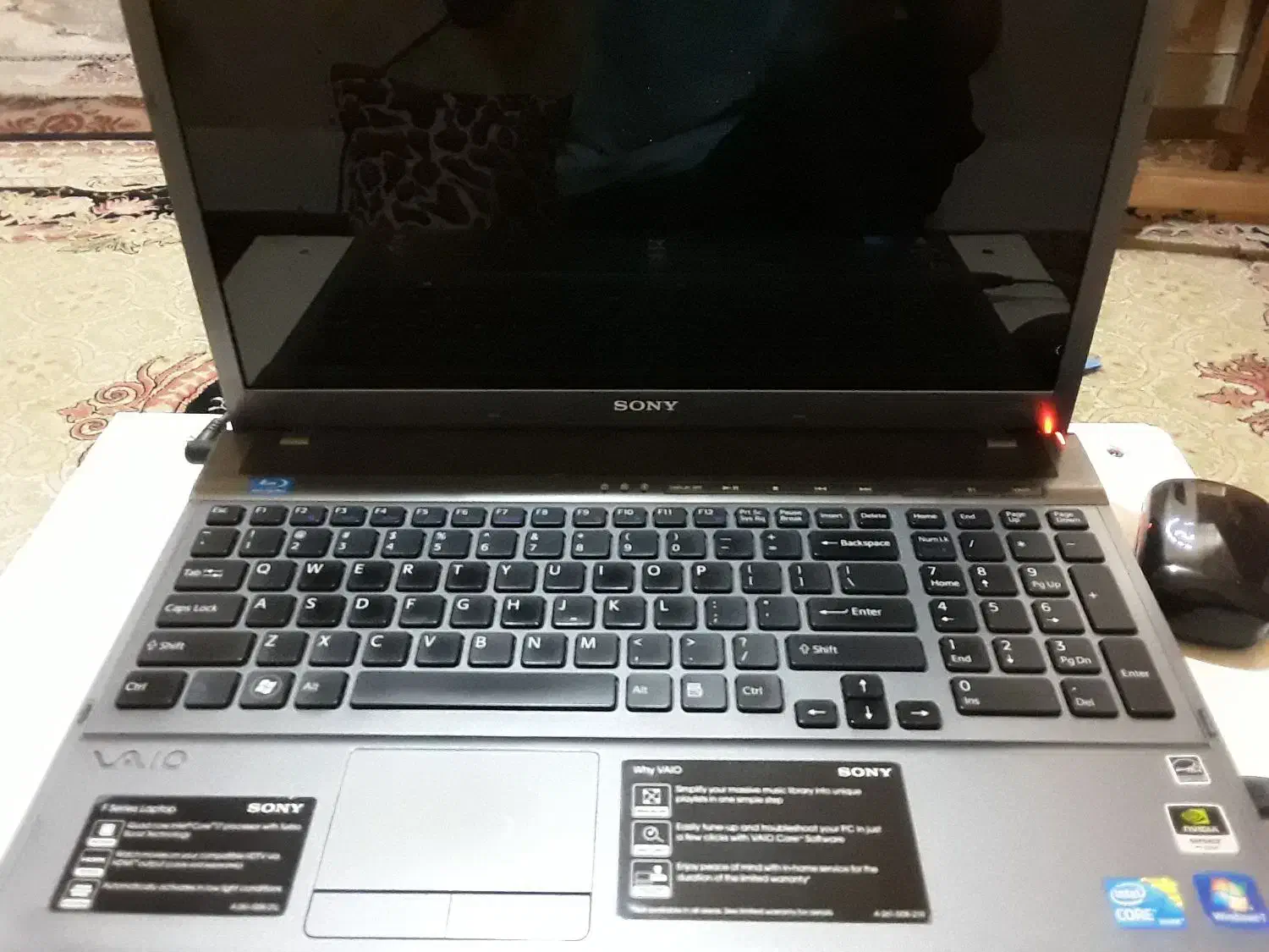 لپ تاپ سونی وارداتی|رایانه همراه|کرج, گلدشت|دیوار