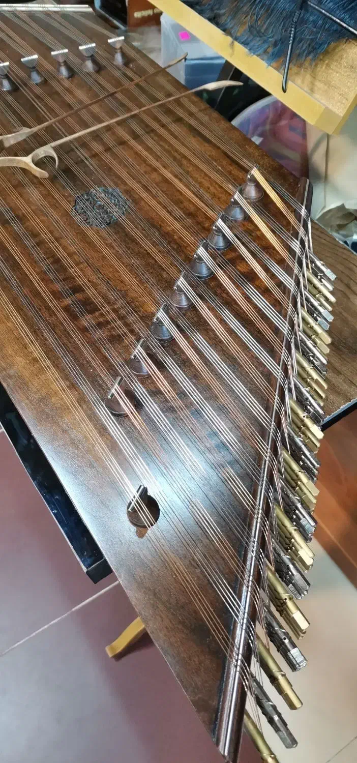 سنتور استاد موسوی / سه مهر ویژه تمام گردو|سازهای سنتی|کلارآباد, |دیوار