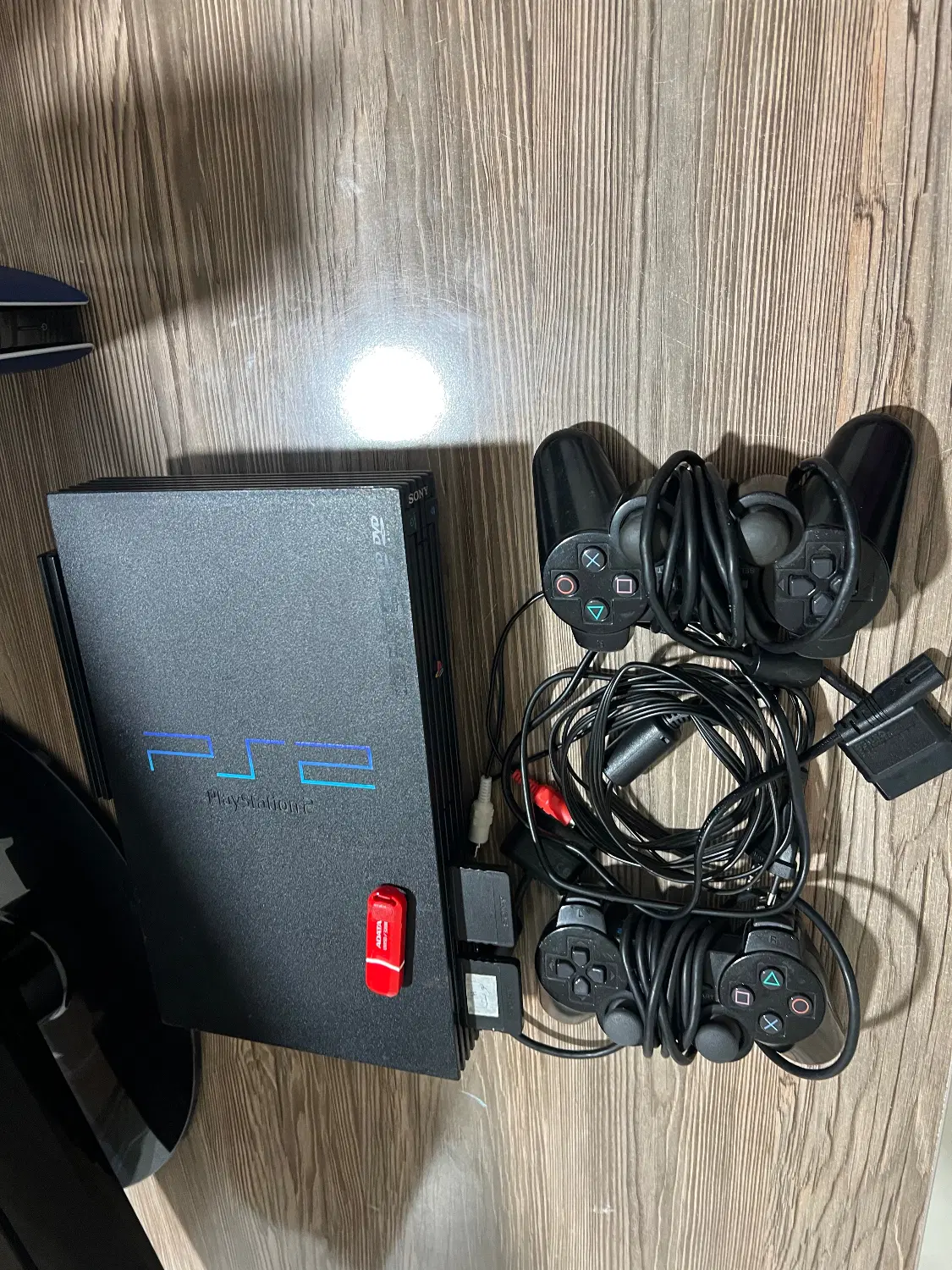 Ps2 Fat midnght black|کنسول، بازی ویدئویی و آنلاین|تبریز, |دیوار