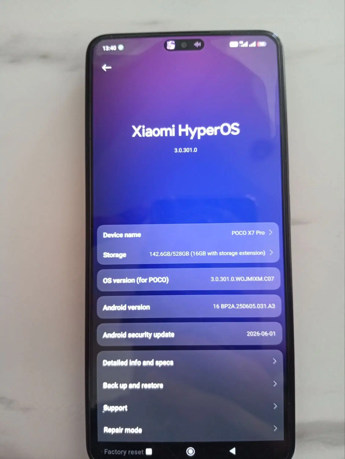 poco x7pro|موبایل|ارومیه, |دیوار