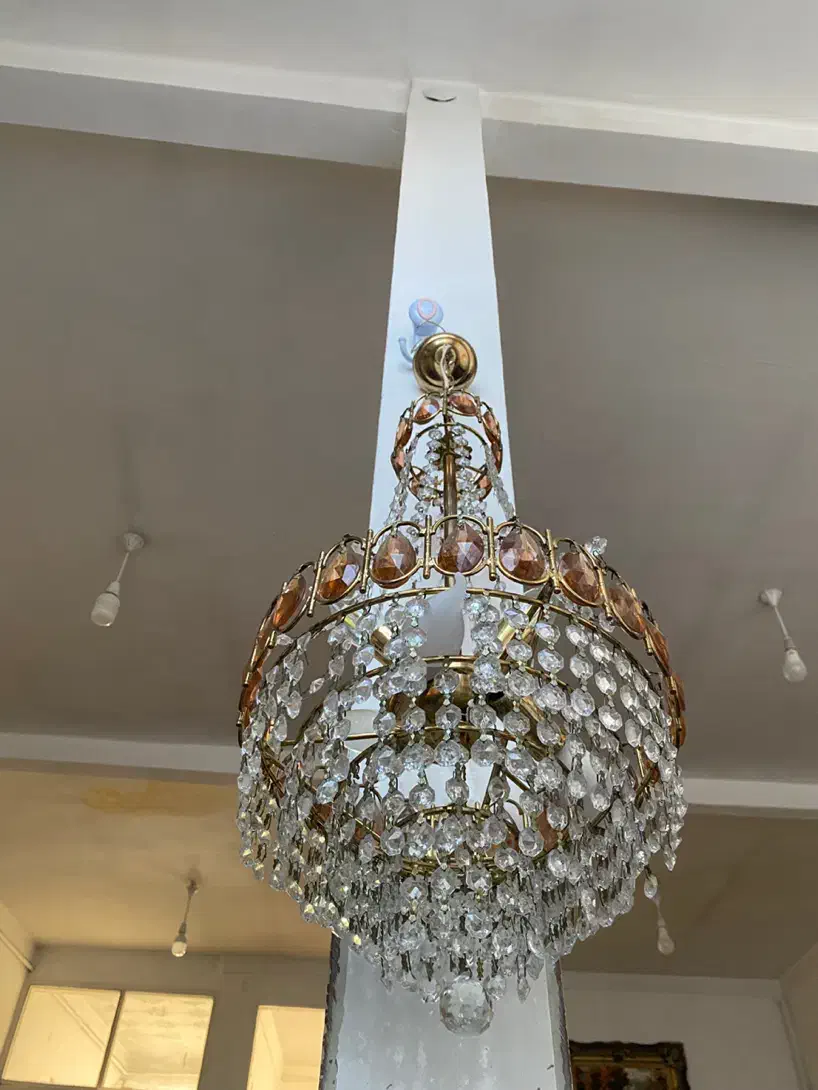 لوستر|لوستر و چراغ آویز|زنجان, |دیوار