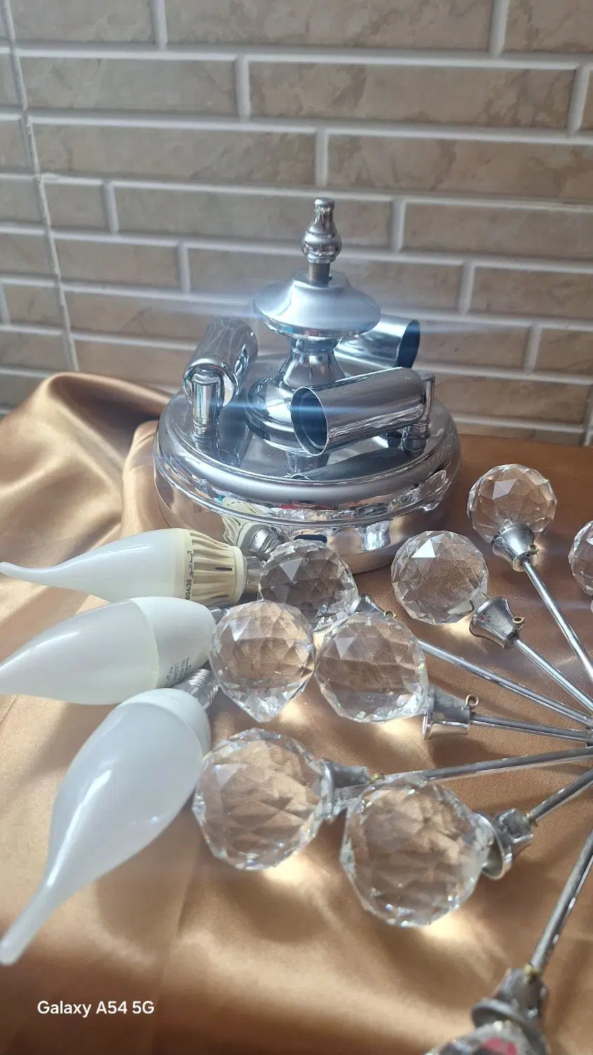لوستر .|لوستر و چراغ آویز|شهرضا, |دیوار