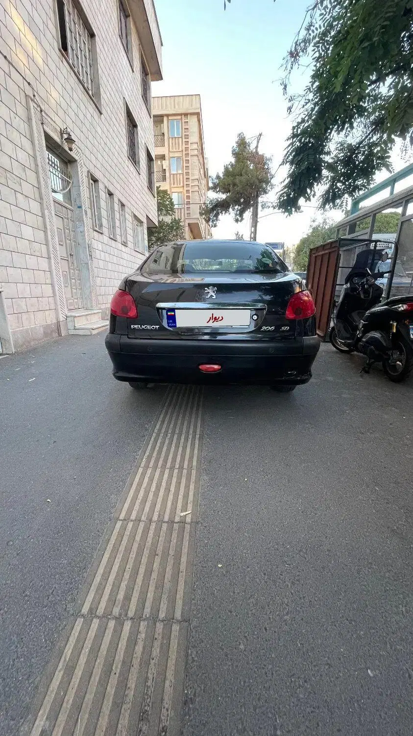206 sd v8 95|خودرو سواری و وانت|تهران, جردن|دیوار