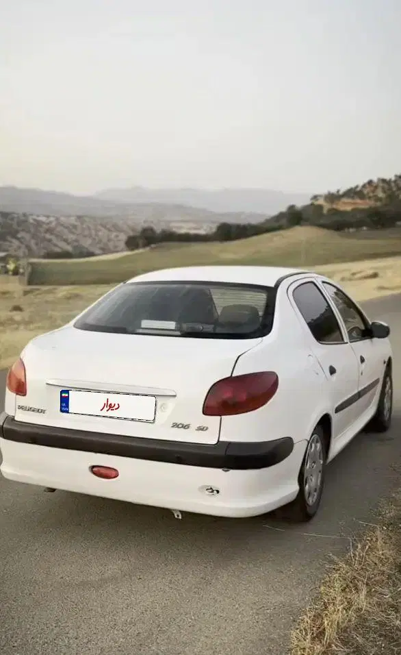 پژو 206 v8|خودرو سواری و وانت|سردشت, |دیوار