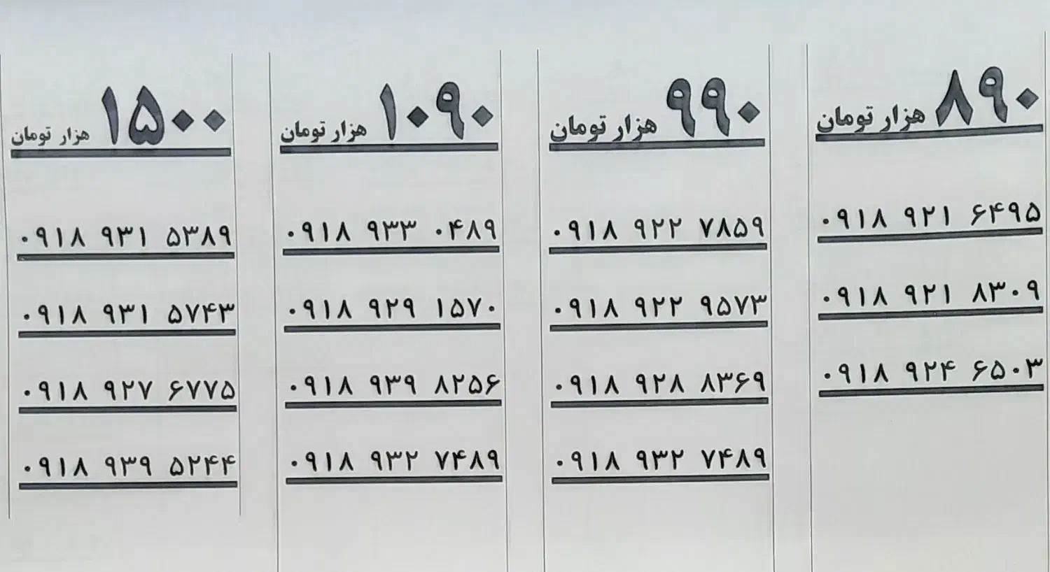 0918.931.5389|سیمکارت|کرمانشاه, |دیوار