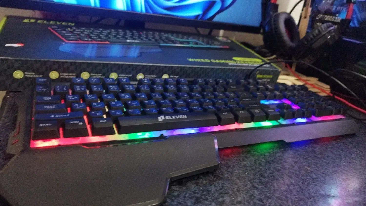 کیبورد GK-102|قطعات و لوازم جانبی رایانه|مبارکه, |دیوار