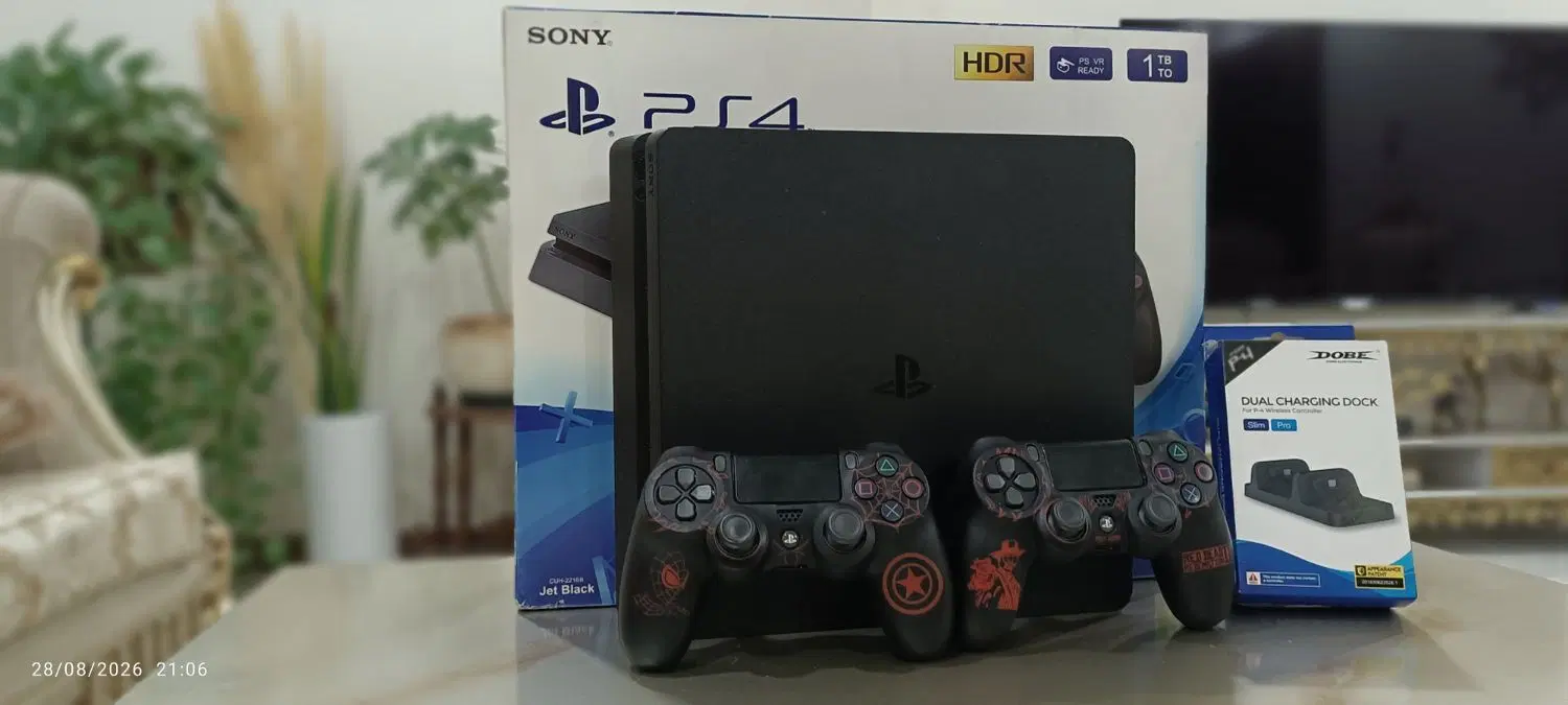 ps4 slim|کنسول، بازی ویدئویی و آنلاین|تهران, وردآورد|دیوار