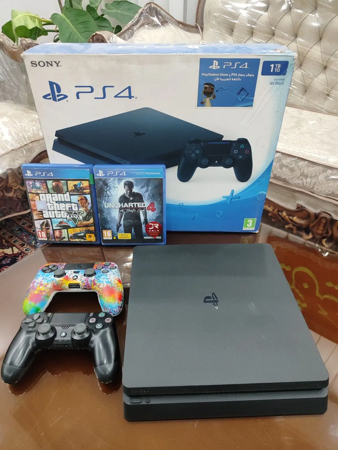 ps4 slim|کنسول، بازی ویدئویی و آنلاین|تهران, قناتکوثر|دیوار